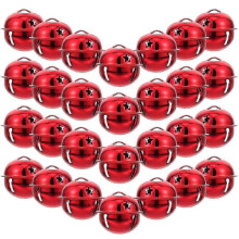 30pcs Pet Bell Collar Charm Christmas Pendant Necklace Decoration