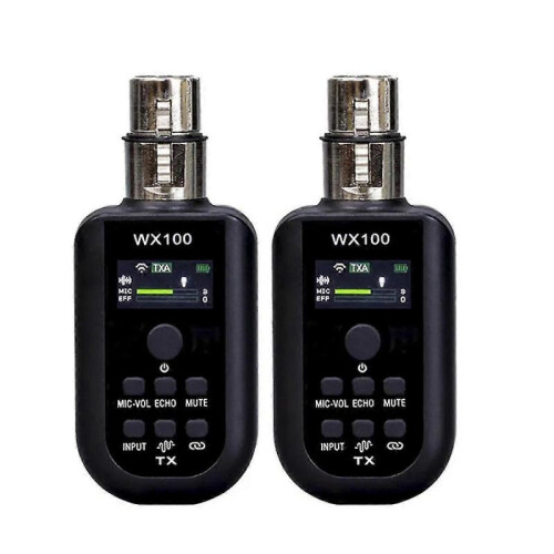 Uhf Wireless Microphone Converter Professional Wireless Adapter Wired Microphone To Wireless Audio 2