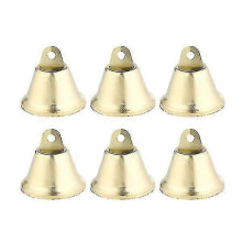 20pcs Christmas Jingle Bells Metal Little Bells Decor Handmade Bell Accessory Edition 0816