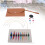 9 Pairs Circular Knitting Needle Set, 3-6mm Interchangeable Stainless Steel 5