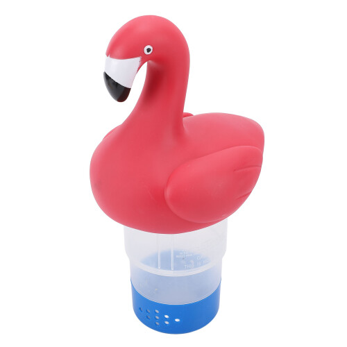 Cl2 Floater Flamingo für 3-Zoll-Tabletten 24  18 cm