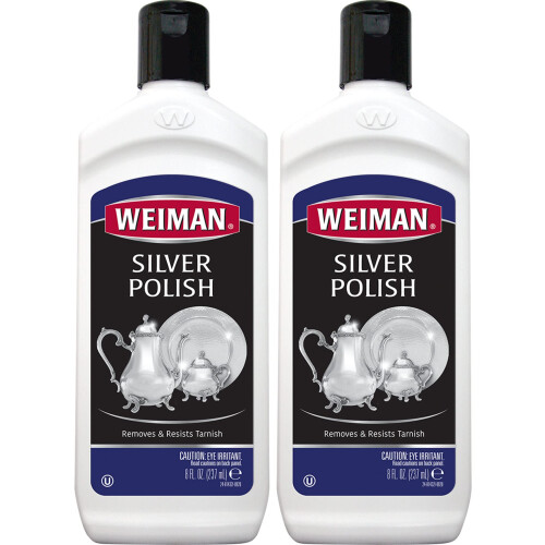 Weiman Silver Polish 8 unssin pullot, 2 kpl
