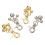 Pet Collar Bell Diy Charms Home Hanging Accessories Assorted Color 4Pcs 5
