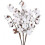 2025 Latest Model  Artificial Cotton Flower Cotton 1 Branch Decorative for Vase 1