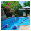 18'' Pool Safety Floating Line Separator Set, Pool Safety Separator with Buoy/Hook  Pool Driveway Divider,  Float Pool Driveway Rope 1