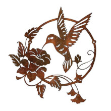 Creative Metal Decoration Pendant Indoor And Outdoor Garden Silhouette Artwork