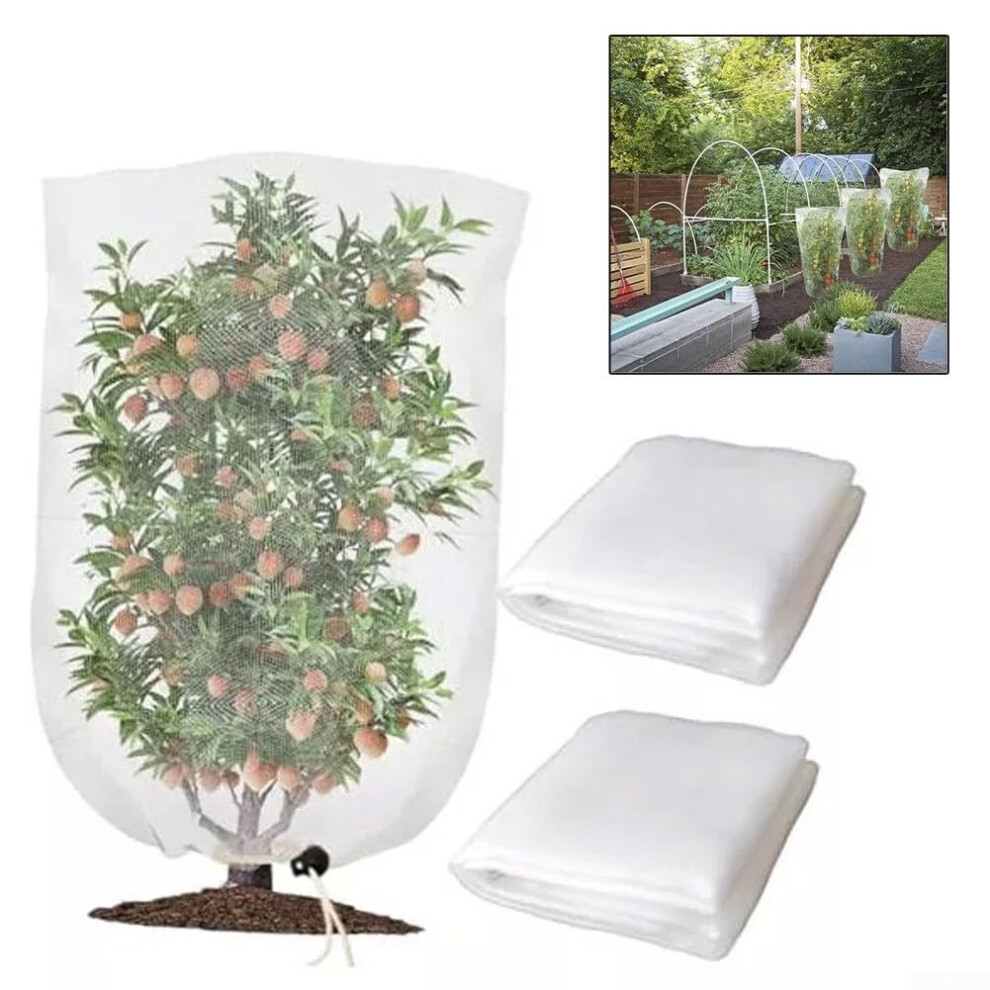 Plant Protection Net with Drawstring for Vegetables Fruit-image-OPC-PJ77G56-NEW