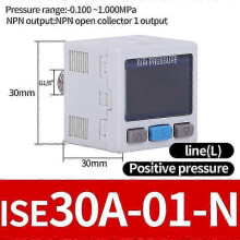 (ISE30A-01-N-L) ZSE / ISE30A Pneumatic High-Precision Electronic Digital Display Pressure Switch ISE30A-01-N-L ZSE30A-01-P-L ZSE30AF-01-A