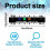 40 Pieces Temperature Strips Testing Adhesive Temperature Strips 90 to 100 Fahrenheit Degree Temper 3