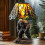 (Dog light E) Magical and colorful dog lights, cat lights, gorilla lights 5