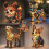 (Dog light E) Magical and colorful dog lights, cat lights, gorilla lights 3
