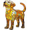 (Dog light E) Magical and colorful dog lights, cat lights, gorilla lights 2