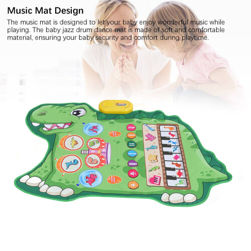 Baby Interactive Music Dance Mat — ABS & Polyester,Requires 3AA Batteries 2
