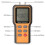 Digital Manometer LCD Display Switchable 12 Pressure Units Adjustable Indoor Temperature Measureme 4