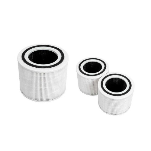 For Core 300 Air Purifier Replacement Filter, 3-in-1 True Hepa, Core300-rf, , White