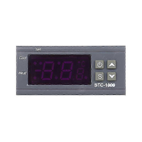 Compact Digital Thermostat for Aquatic Environments, Waterproof Temperature Probe Ensuring Safe and Accurate Control 1
