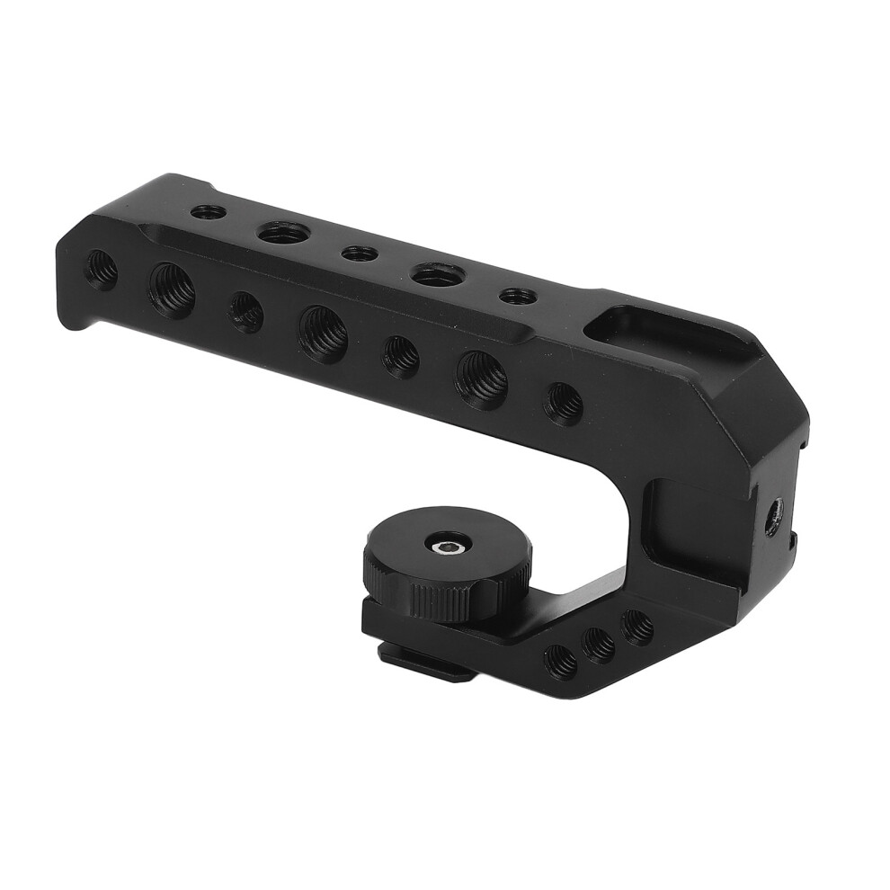 Aluminum Camera Top Handle Grip With Cold Shoe & Thread Hole For Dslr 8711330183487