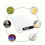 Ultra-thin Touching-screen Electronic Health Scale Hangable Accurate Measurement Scale 4