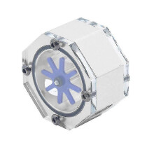 Pc Acrylic Lsj-dbx Digital Octagonal Flow Meter for Water Tank Liquid Cooler