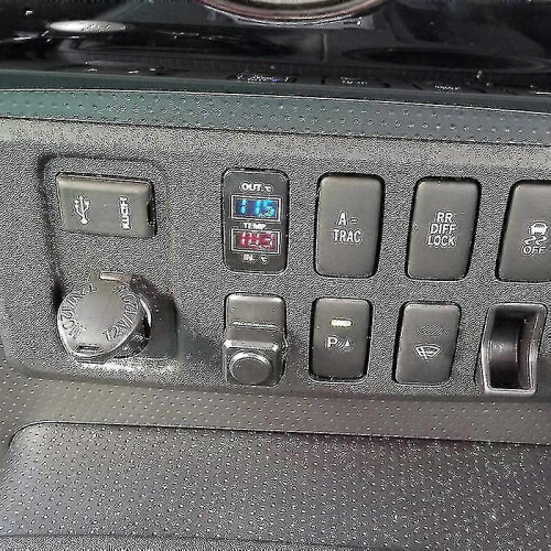 Dual Temperature Display Inside And Outside The Car Dual Temperature Sensor 2