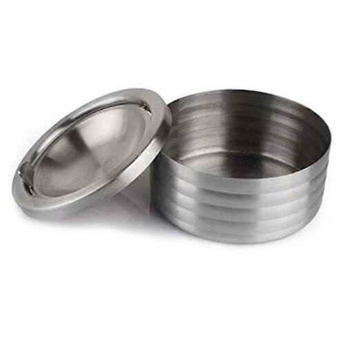 Stainless Steel Ashtray with Lid Tw 2
