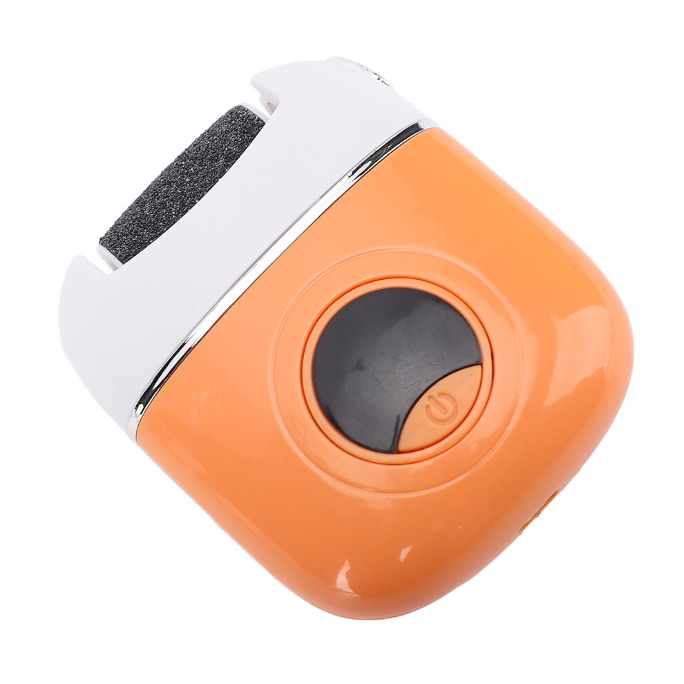 Electric Foot Callus Remover 2 Speeds LED 500mAh Orange