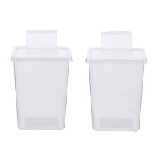 2PCS Reptile Breeding Box Mini Reptile Tank Creeper House for Turtle Lizard-FCY lucky