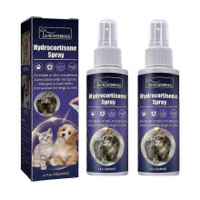 (2pcs) Hydrocortisone Spray, Itch Relief Spray Hot Spot Treatment For Dogs Cats