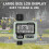 Water Timer Irrigation Timer Ipx5 Waterproof Manual Automatic Sprinkler with Large Lcd Display Easy Installation NEW 2