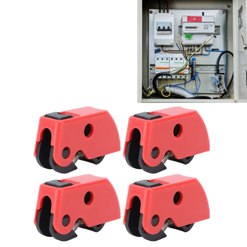 Universal Miniature Circuit Breaker Lockout Device Kit Nylon Brass 8Mm 9311330188186