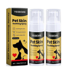 (2pcs) Pet Skin Spray Dog & Cat Skin Care Spray, Soothing Spray Cleansing & Softening Skin, Soothing Anti-Itch Spray Nourishing Spray