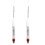 2pcs Accurate Glass Hydrometer & Salinity Meter for Fish Tanks - Floating Areometer for Salt Water Measurement 1