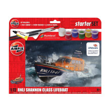 Airfix Starter Set RNLI Shannon Class Lifeboat Model Kit