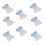 8Pcs Capture Filter Snap on Lid Traps Head Lice Electric Lice Comb Filter Mesh Bag for Comb Pet Acc 5