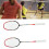Badminton Racket Set Split Aluminum Alloy 11