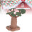 Miniature Bread Tree Model for Kids Educational Sand Table 115x95mm 7