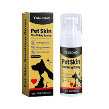 (1pc) 1-3pcs Pet Skin Care Spray Cat & Dog Skin Wound Fungus Ringworm Itching 50ml