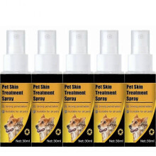 (5pcs) Cassiel Pet - Dog & Cat Skin Spray, Pet Skin Care Spray, Natural Soothing Spray
