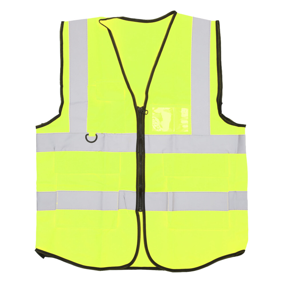 Safety Reflective Vest Multiple Pockets Waterproof 9121376918216