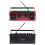 Retro Cassette Player Recorder with Bluetooth, AM FM SW Radio, USB, Red EU Plug 16