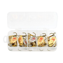 10piece spinner bait set, fishing lure, metal lure, trout fishing lure, sequ, crankbait, fishing accessories for outdoors Ref: 2003