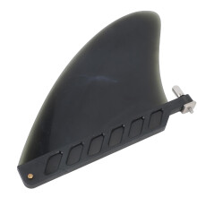 4,6 Zoll schwarzes TPU-Surfboard-Flosse leichtes Kontroll-Replacement-Fin