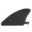 4,6 Zoll schwarzes TPU-Surfboard-Flosse leichtes Kontroll-Replacement-Fin 14