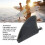 4,6 Zoll schwarzes TPU-Surfboard-Flosse leichtes Kontroll-Replacement-Fin 4