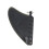 4,6 Zoll schwarzes TPU-Surfboard-Flosse leichtes Kontroll-Replacement-Fin 15