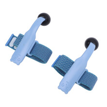Klavierfingertrainer mit Lebensmittelqualität Gummi, Blau, starker Halt, Übungshilfe
