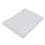 Plastic Serving Tray Rectangular White 23x15.9cm Non-slip Platter 15