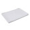 Plastic Serving Tray Rectangular White 23x15.9cm Non-slip Platter 12