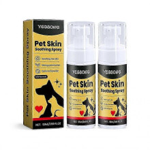 (2PCS) 1/2/3PCS Pet Skin Spray Dog & Cat Skin Care Spray, Soothing Spray Cleansing & Softening Skin, Soothing Anti-Itch Spray Nourishing Spray