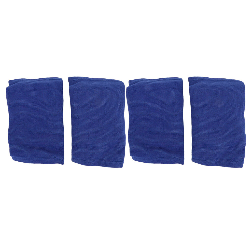 Blue Volleyball Knee Pads 2 Pairs Breathable High Resilience Protective Gear-image-OPC-PJ77K7N-NEW